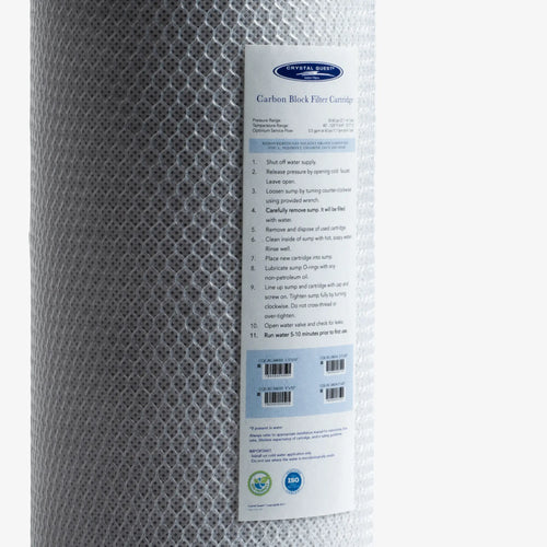 Coconut Based 5-Micron Carbon Block Filter Cartridge